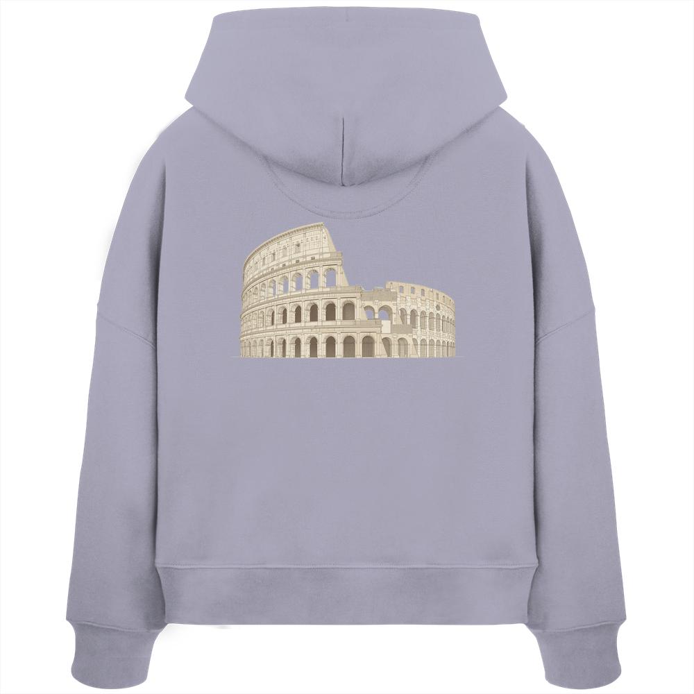 Hoodie - Rom - Womens Organic Boxcut Hoodie – Bild 35