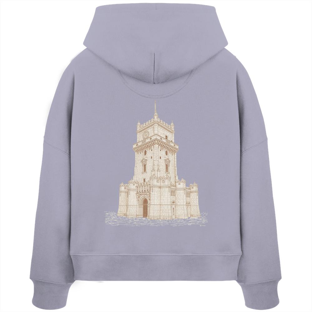 Hoodie - Lissabon - Womens Organic Boxcut Hoodie – Bild 35