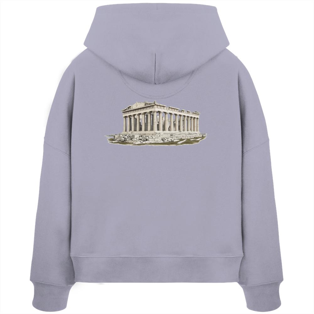 Hoodie - Athen - Womens Organic Boxcut Hoodie – Bild 35