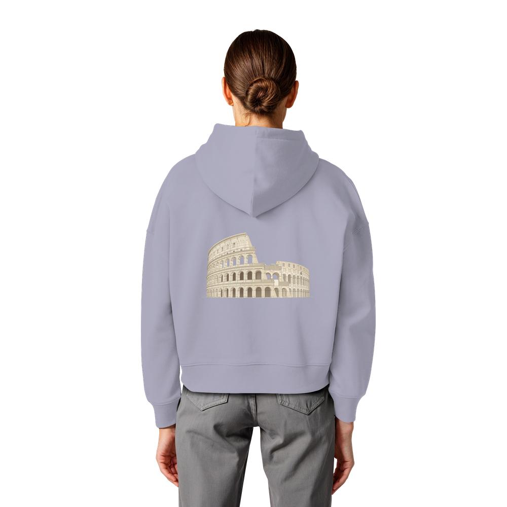 Hoodie - Rom - Womens Organic Boxcut Hoodie – Bild 36