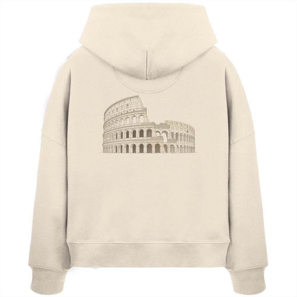Hoodie - Rom - Womens Organic Boxcut Hoodie – Bild 19