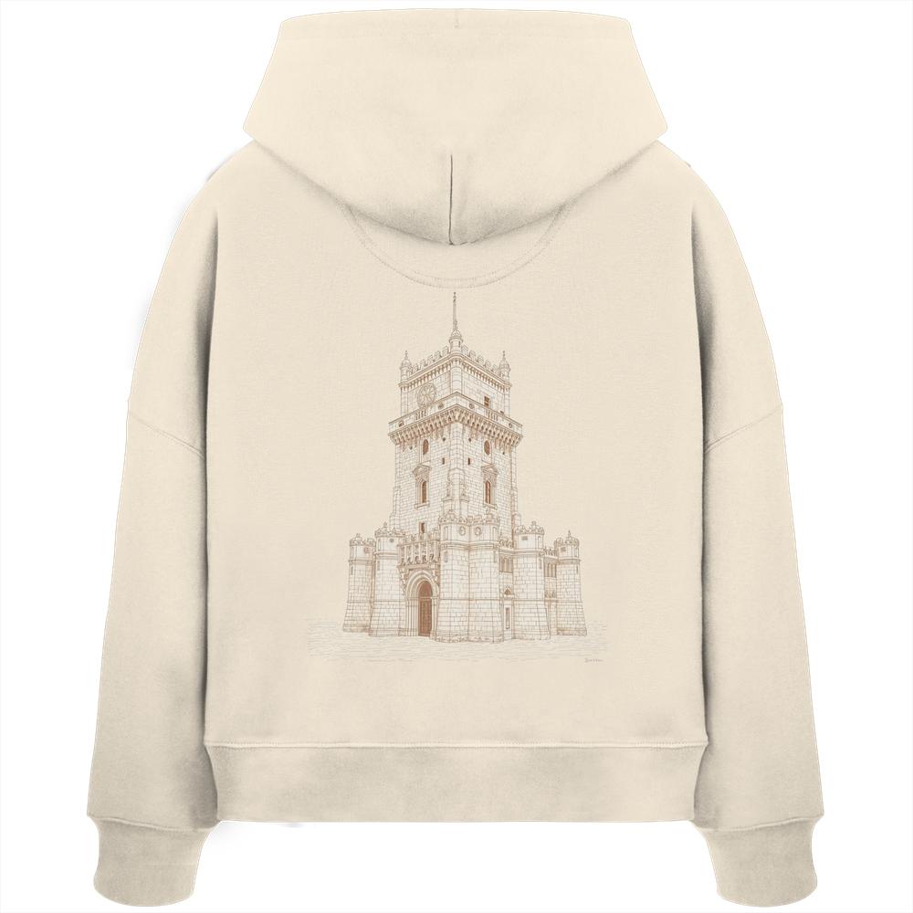 Hoodie - Lissabon - Womens Organic Boxcut Hoodie – Bild 19