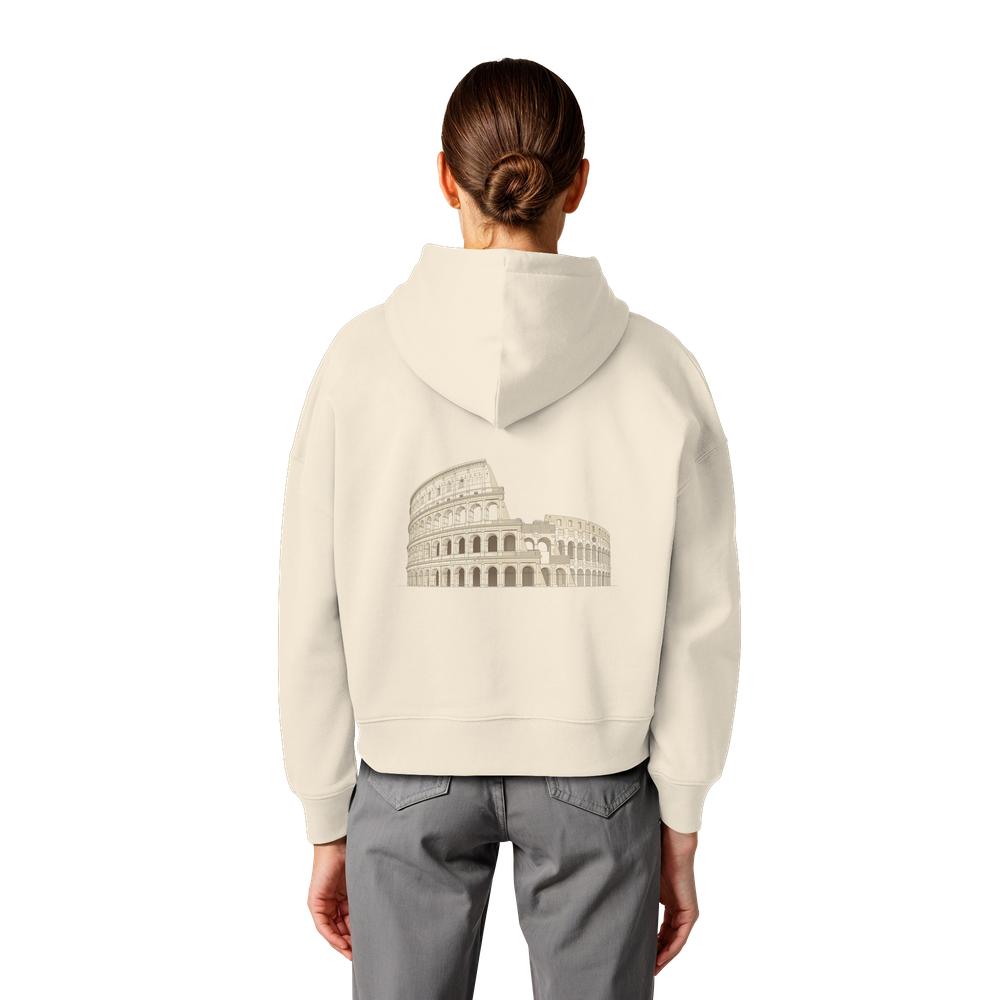 Hoodie - Rom - Womens Organic Boxcut Hoodie – Bild 20