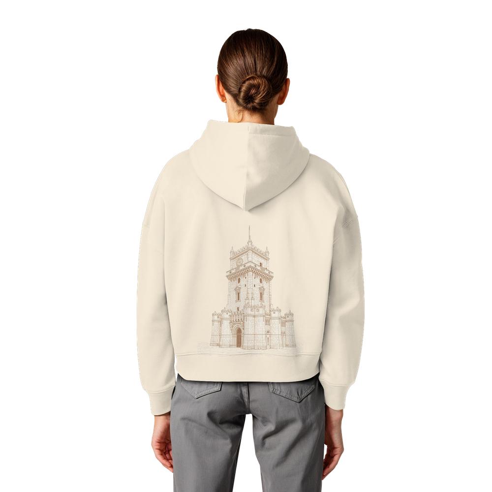 Hoodie - Lissabon - Womens Organic Boxcut Hoodie – Bild 20