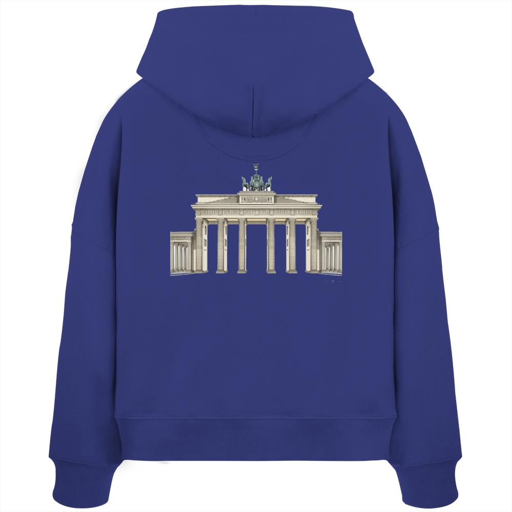 Hoodie - Berlin - Womens Organic Boxcut Hoodie – Bild 32