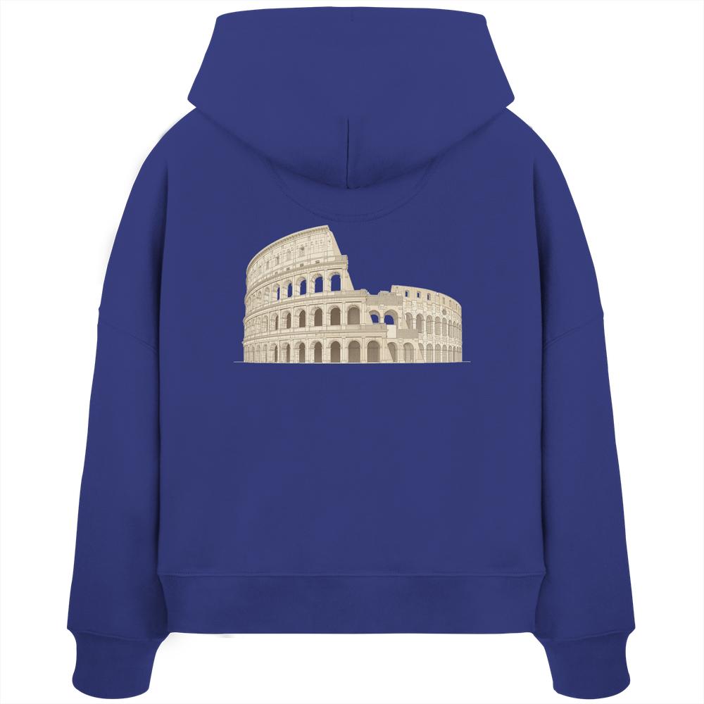 Hoodie - Rom - Womens Organic Boxcut Hoodie – Bild 32