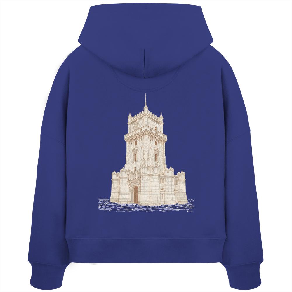 Hoodie - Lissabon - Womens Organic Boxcut Hoodie – Bild 32