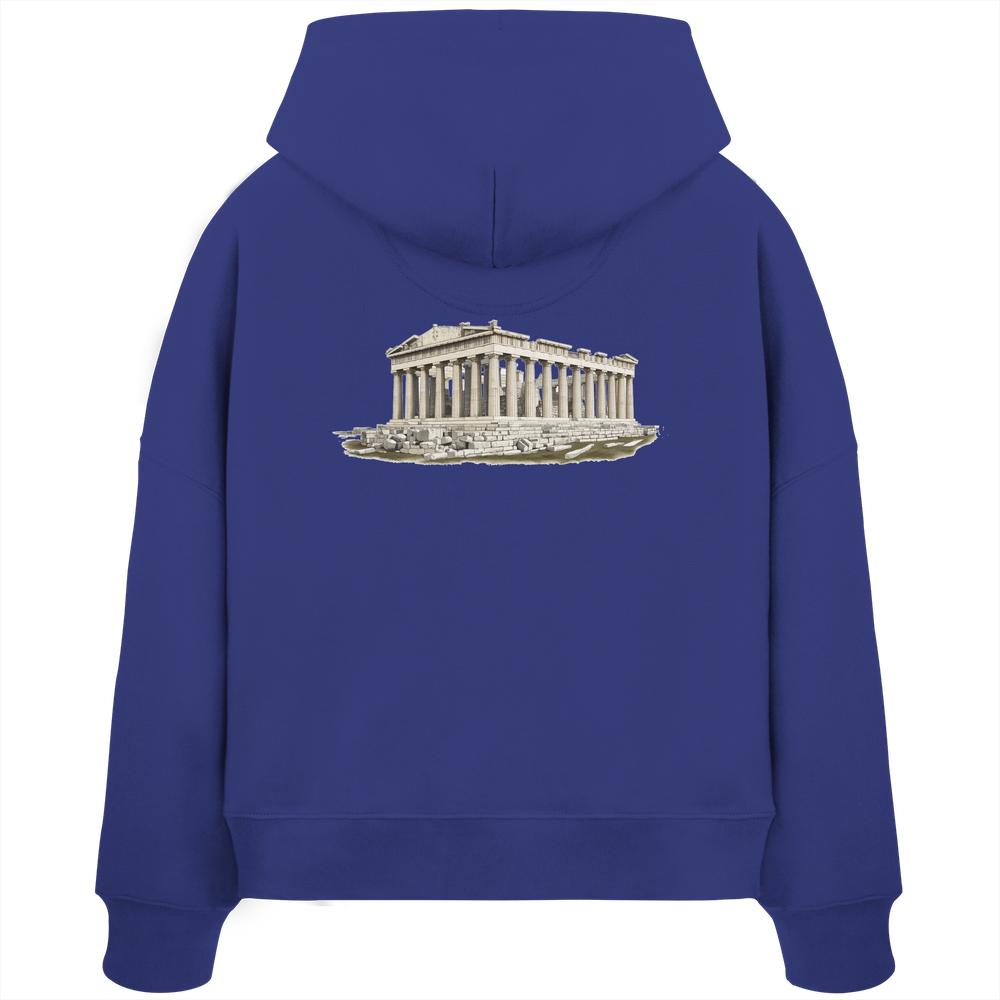 Hoodie - Athen - Womens Organic Boxcut Hoodie – Bild 32