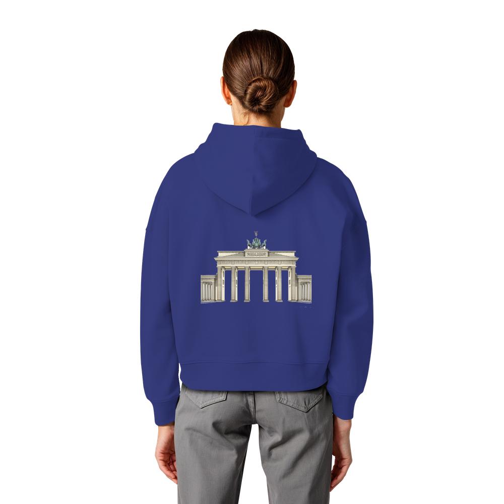 Hoodie - Berlin - Womens Organic Boxcut Hoodie – Bild 29