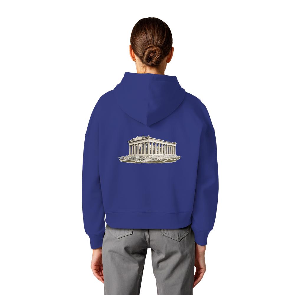 Hoodie - Athen - Womens Organic Boxcut Hoodie – Bild 29