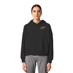 Hoodie – Paris – Womens Organic Boxcut Hoodie